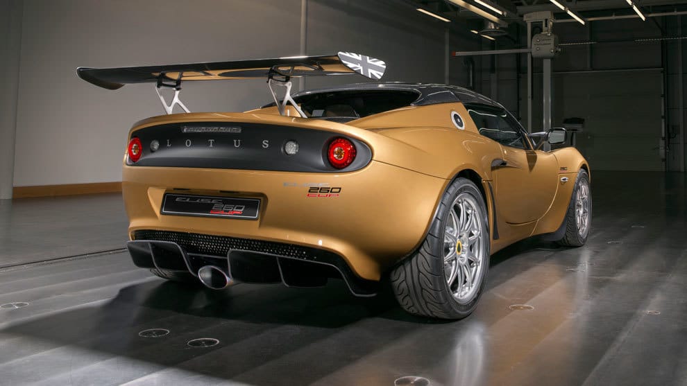 Lotus Elise Cup 260 2018: una edición limitada con más potencia y menos peso