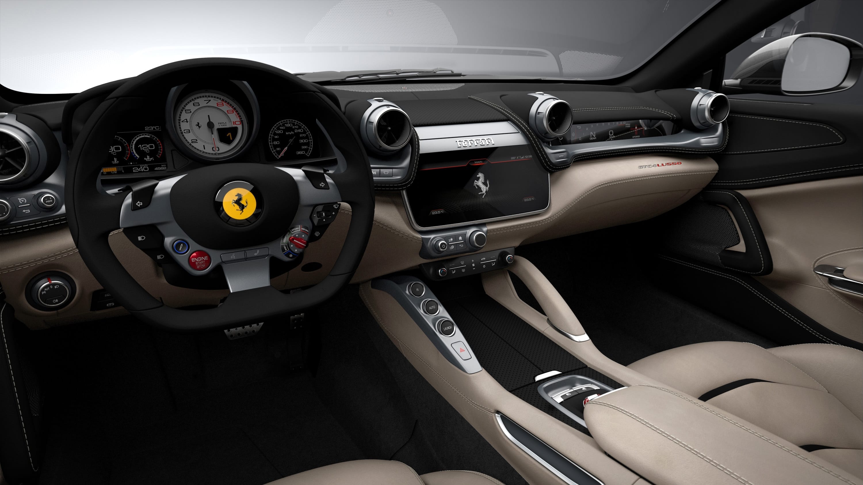 Ferrari GTC4Lusso interior 