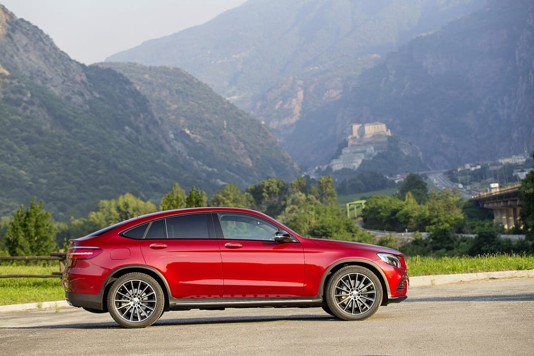 Mercedes-Benz GLC Coupé (C253), Press Test Drive Turin 2016