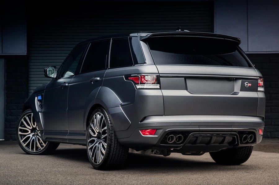 Kahn Design «esculpe» una nueva obra a partir del Range Rover Sport SVR