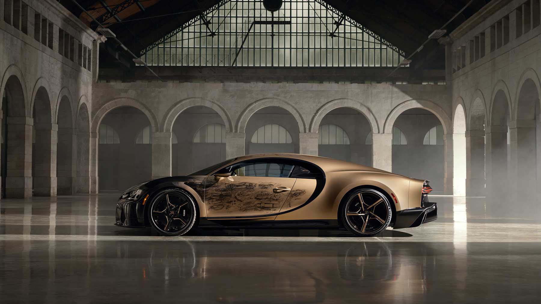 Bugatti Chiron Super Sport Golden Era