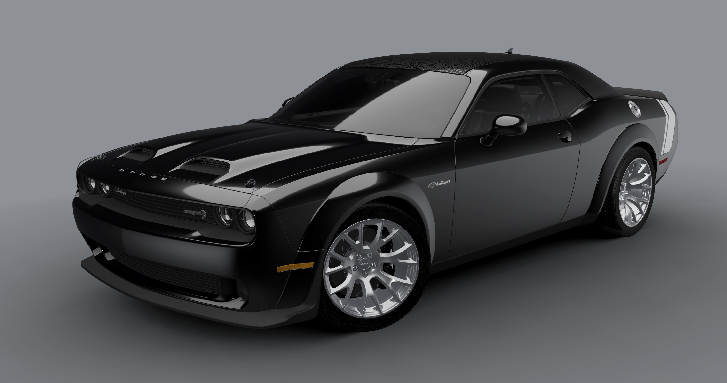 Dodge Challenger Black Ghost, el último motor HEMI