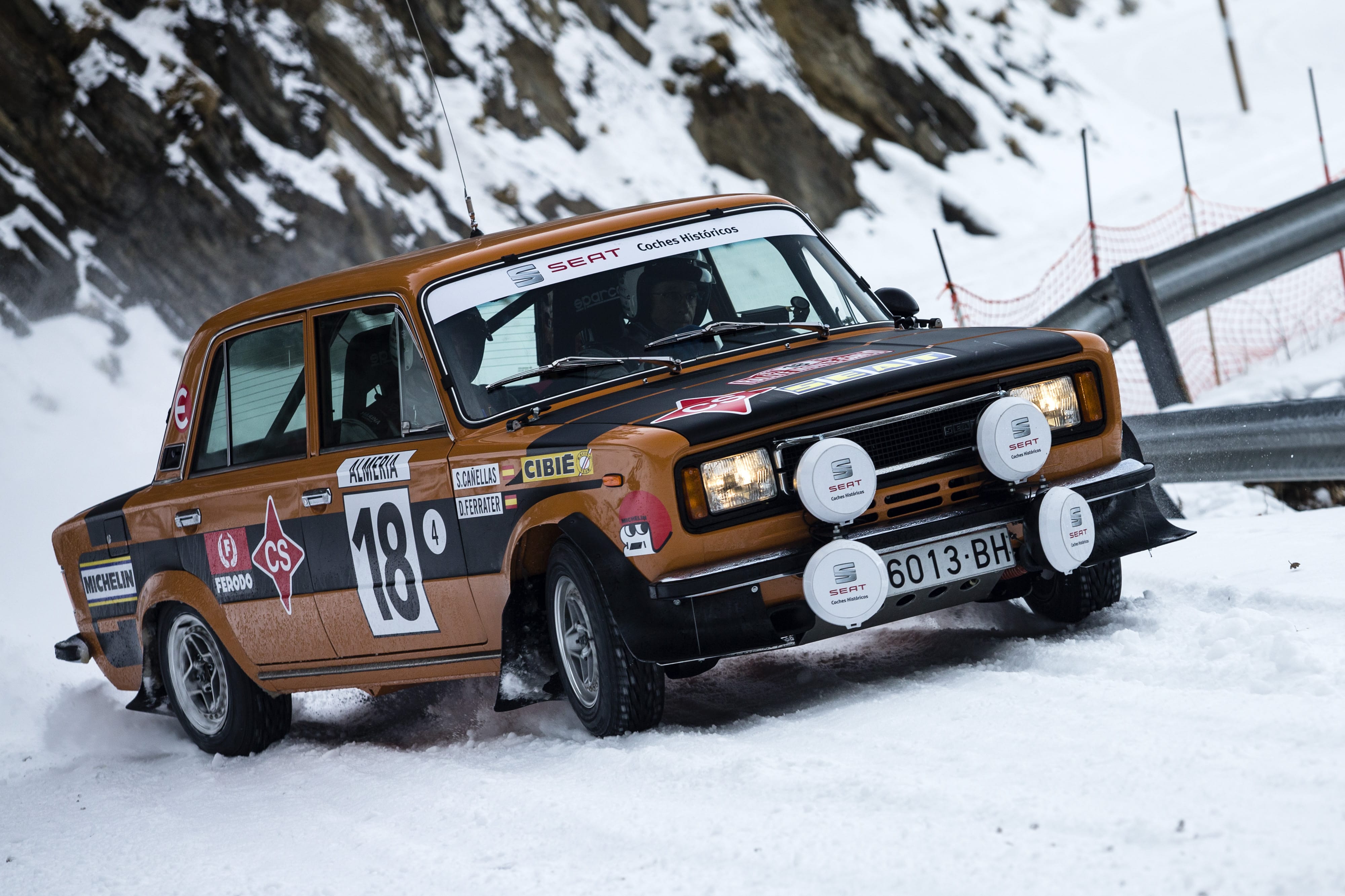 SEAT en el Rallye de Montecarlo Histórico 40 años después