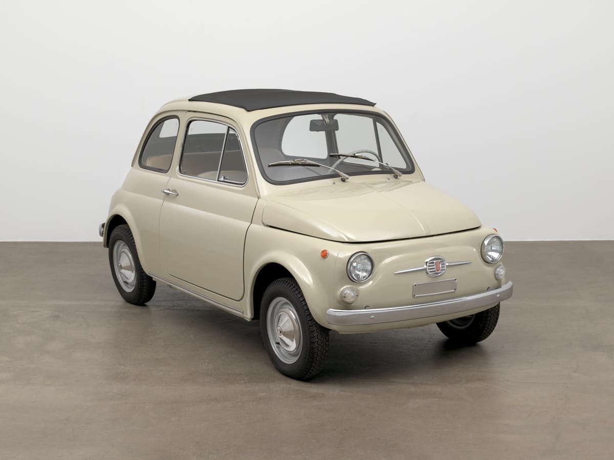 El museo MoMa de Nueva York recibirá un Fiat 500 en su colección permanente celebrando su 60 cumpleaños