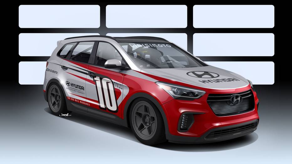 Hyundai con novedades al SEMA 2016, entre ellas un Santa Fe de 1.000CV