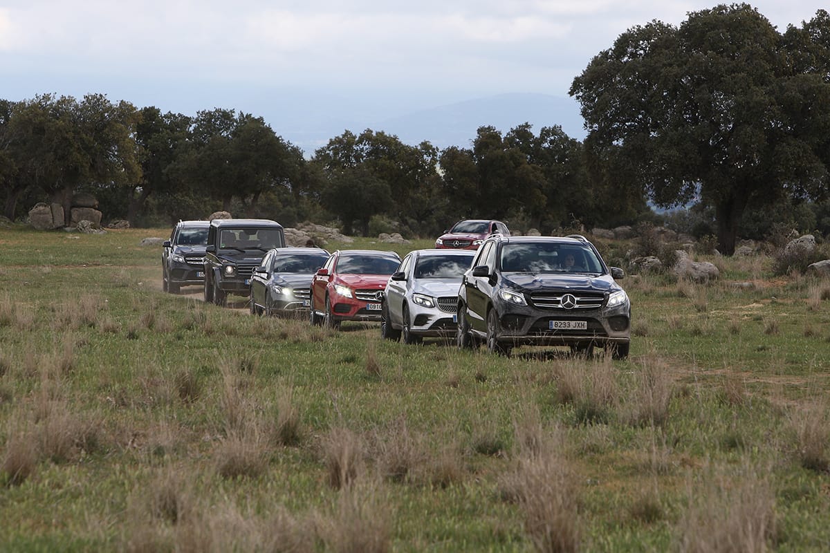 Comparamos en Madrid todos los Mercedes 4×4 de la actualidad