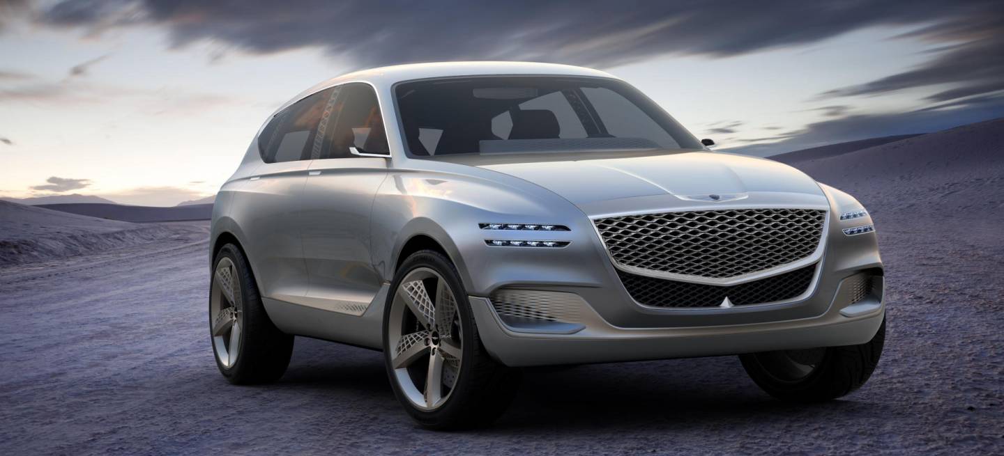 Genesis GV80 Concept: la marca premium de Hyundai se adentra en el segmento SUV