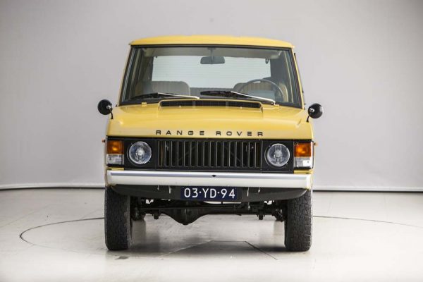 Historia del Range Rover frontal