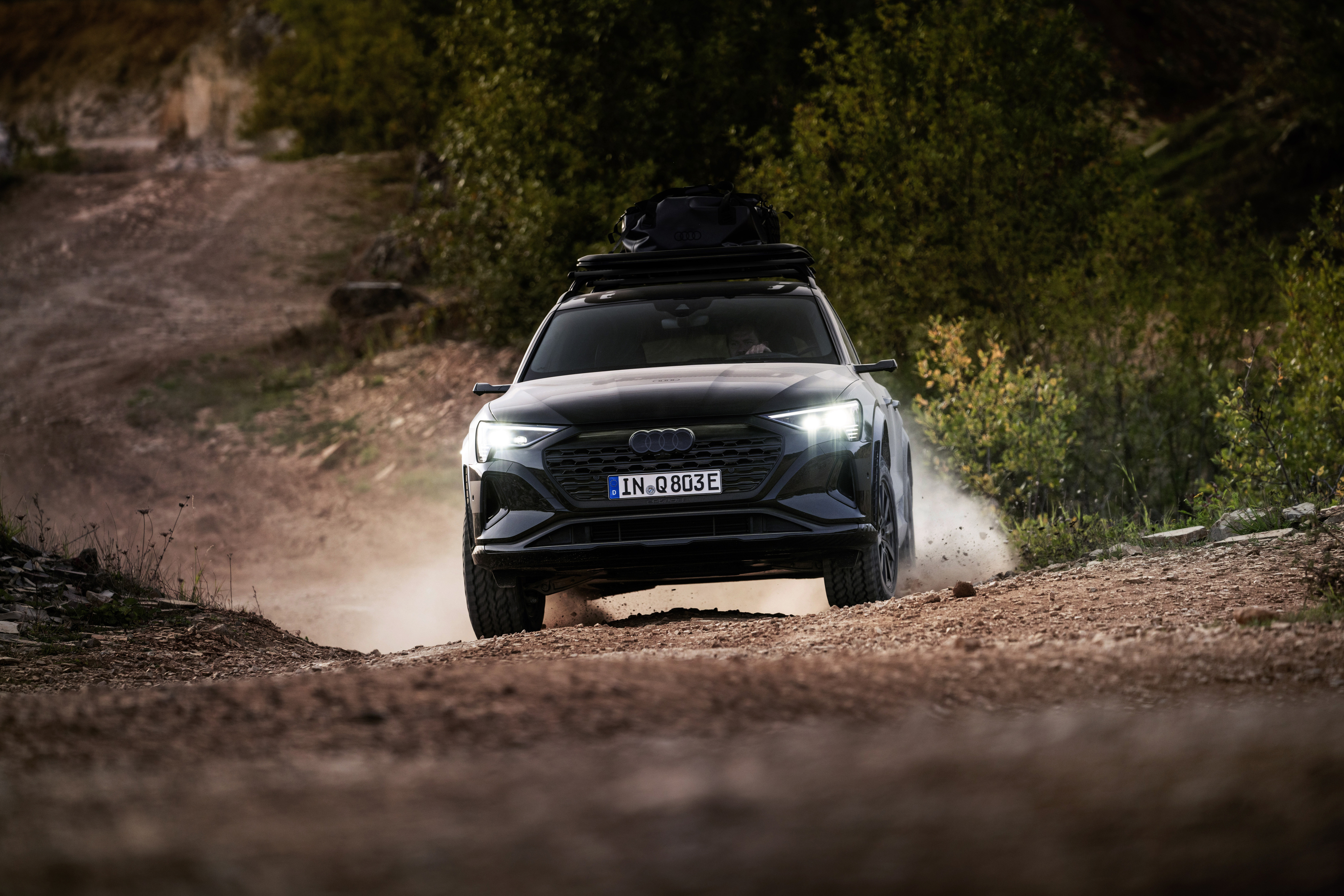 Prueba Audi Q8 e-tron edition Dakar: solo 8 unidades llegarán a España