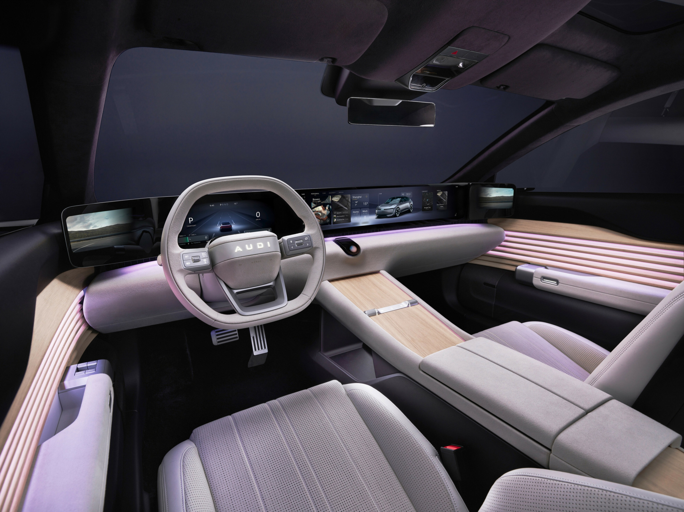 Audi E Concept interior