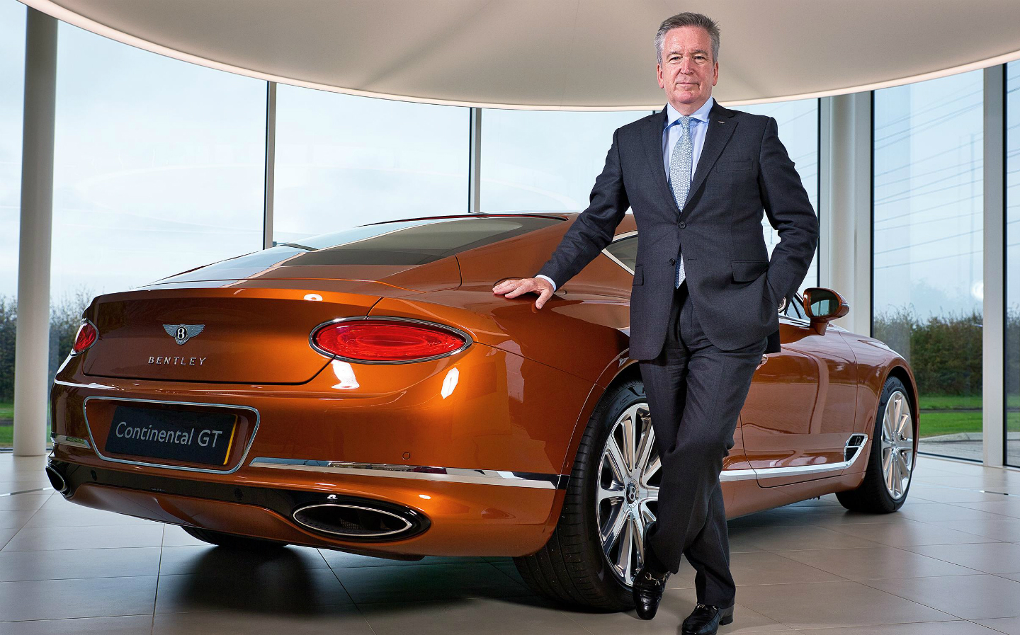 Adrian Hallmark fue jefe de marketing de Bentley de 1995 a 2005