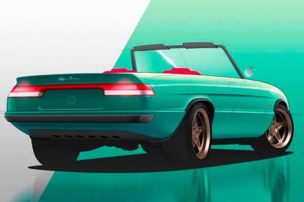 Este Alfa Romeo Spider de Garage Italia Customs será 100% eléctrico