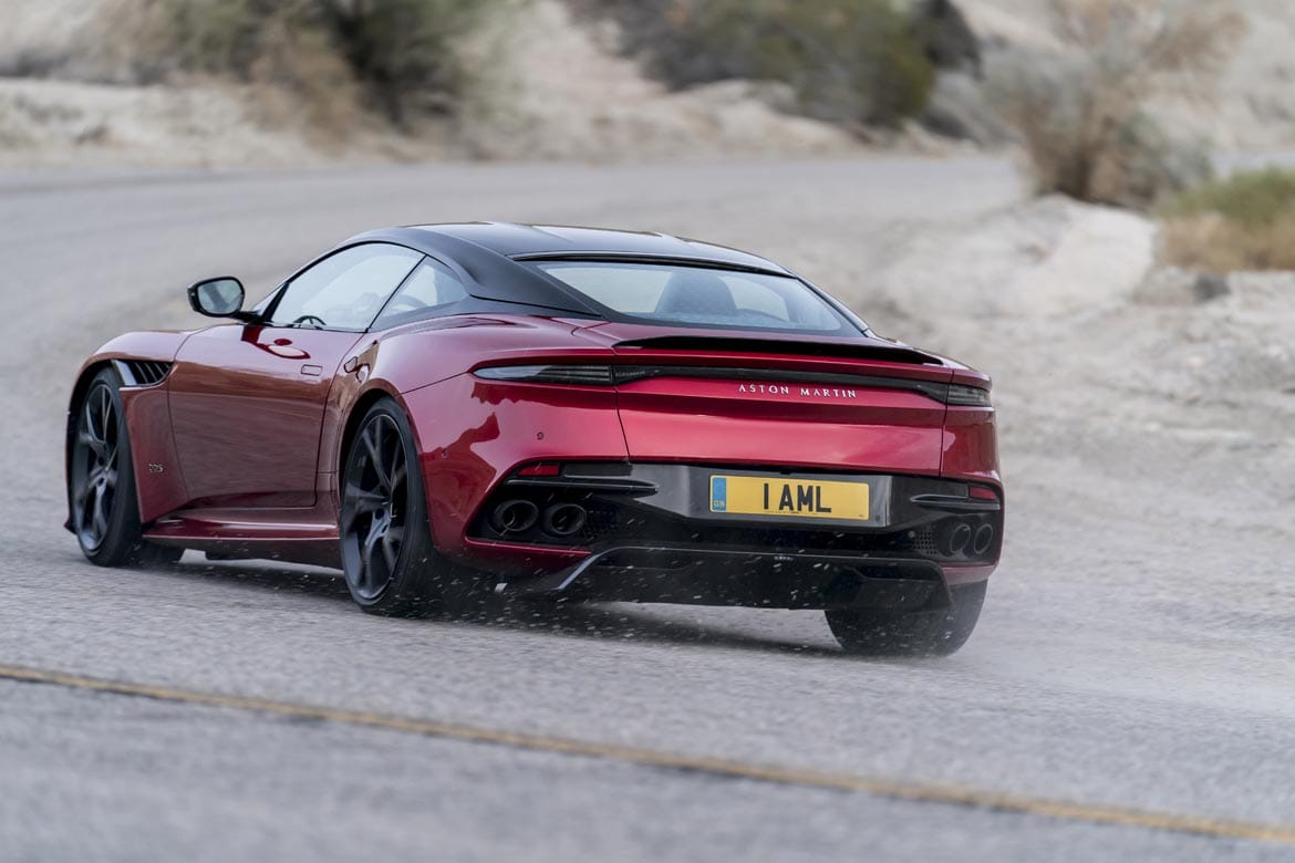 Aston Martin DBS Superleggera, obra maestra de 725 CV