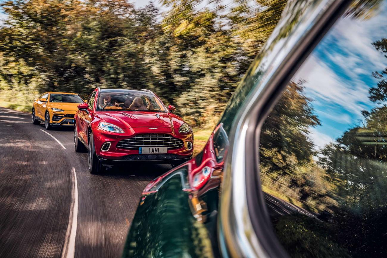 Aston Martin DBX VS Lamborghini Urus y Bentley Bentayga: la jungla SUV