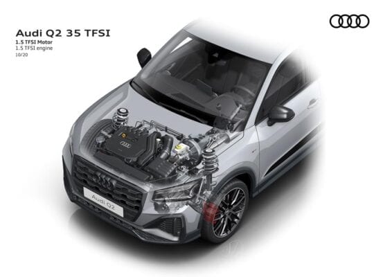 Audi Q2 2021 transparencia