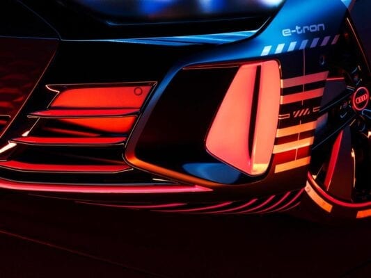 Audi e-tron GT previa toma de aire