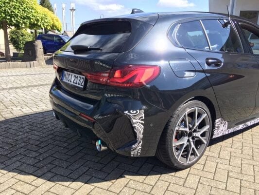 BMW 128Ti trasera