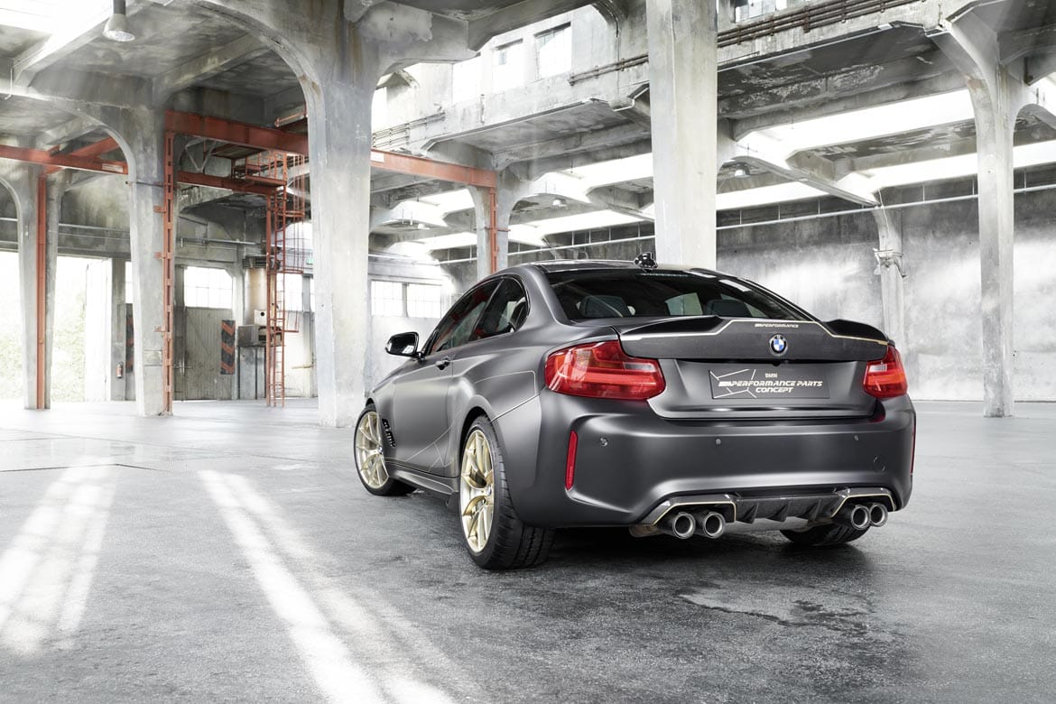 BMW M Performance Parts Concept, o como aligerar un M2 60 kg