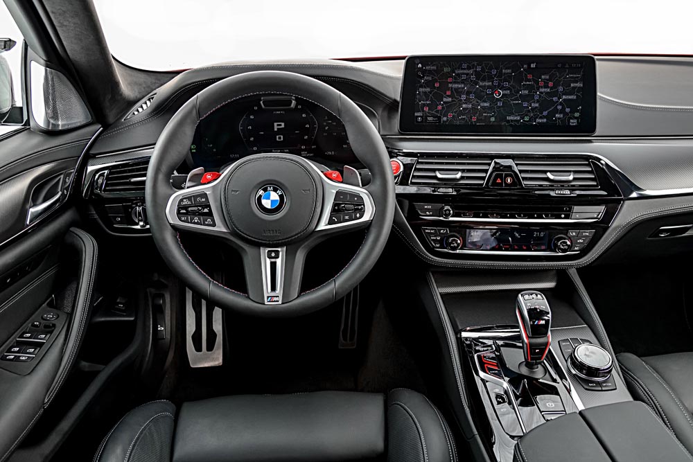 BMW M5 Competition 2020 interior