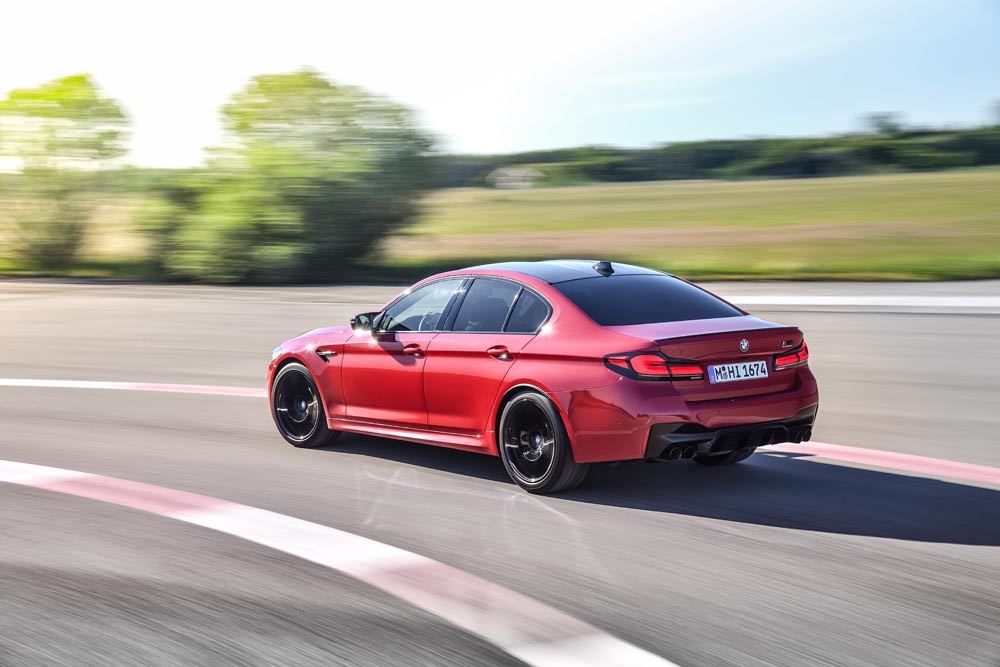 BMW M5 Competition 2020 en circuito