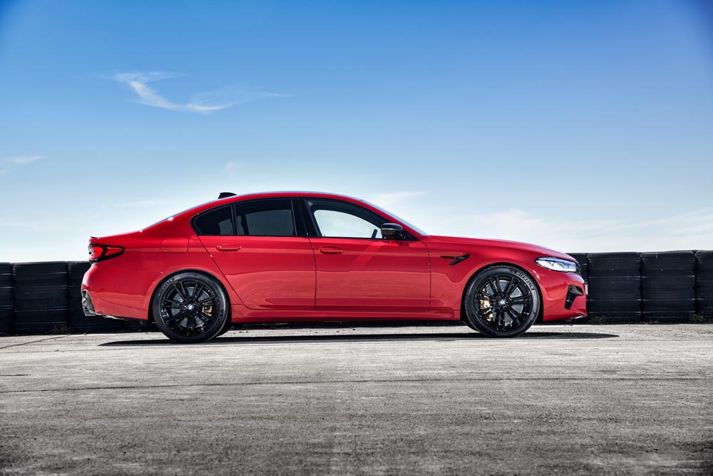  BMW M5 Competition 2020 perfil lateral