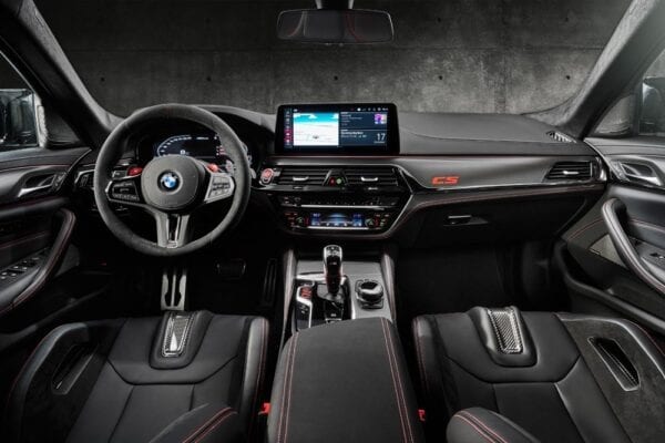 BMW M5 CS interior