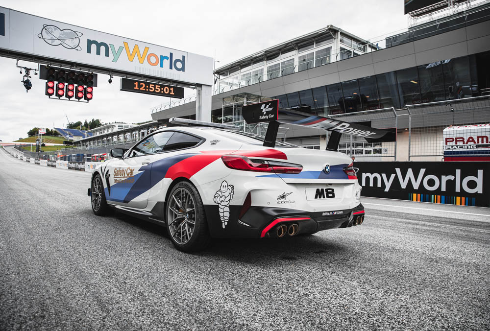 BMW M8 MotoGP Safety Car, 625 CV al servicio de la seguridad