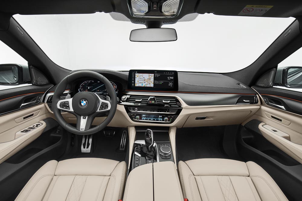 BMW Serie 6 GT 2020 vista interior