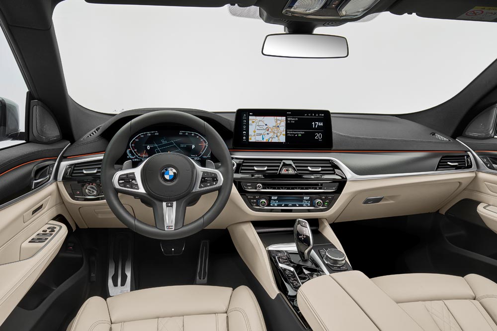 BMW Serie 6 GT 2020 vista interior