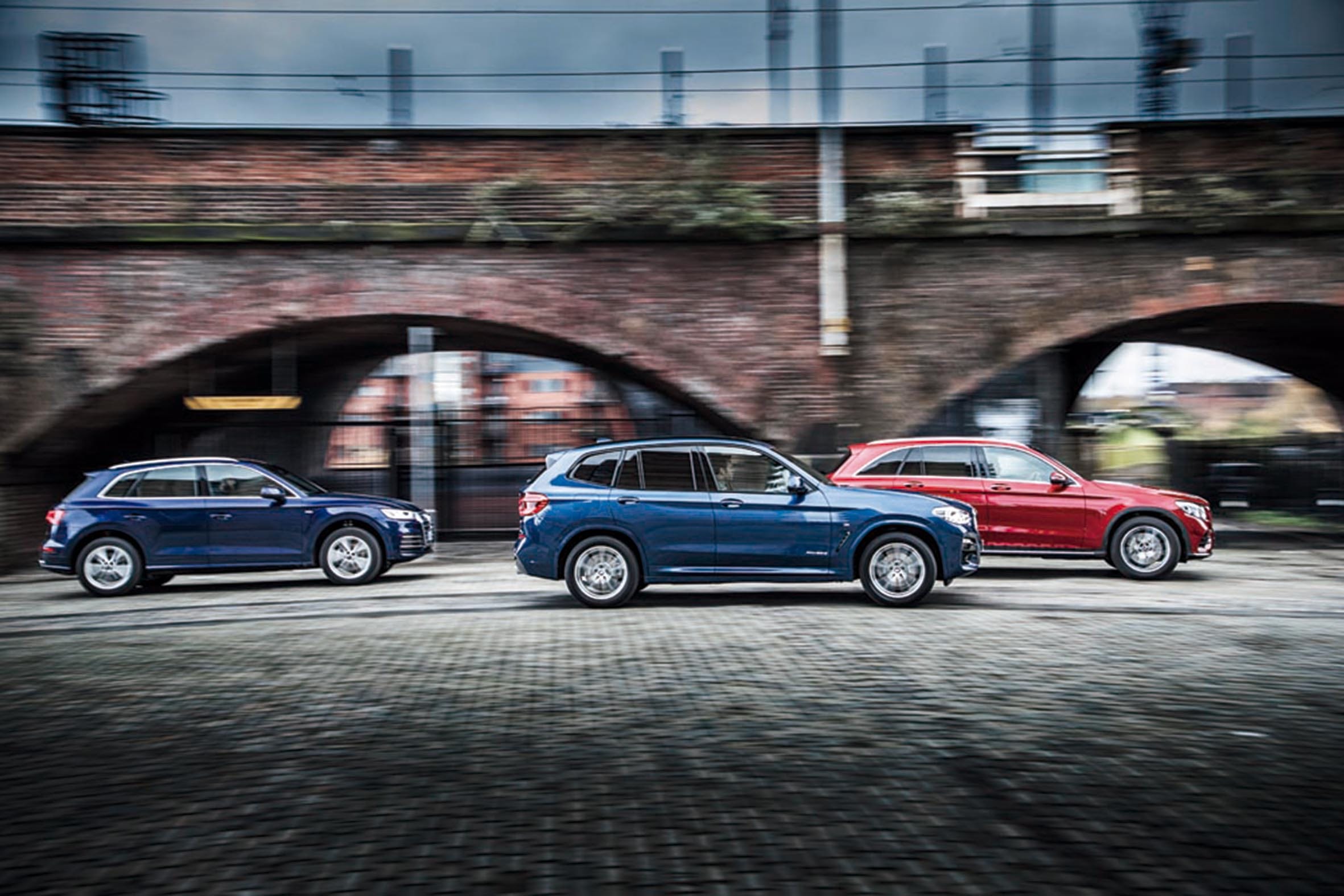 BMW X3, Audi Q5 y Mercedes GLC: con tu ritmo de vida