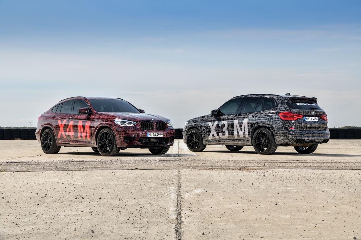 BMW X3 M y BMW X4 M, a punto de lanzarse las dos nuevas versiones deportivas