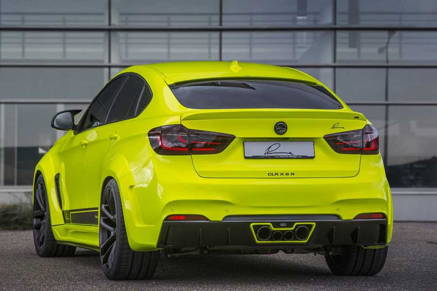 Lumma Design crea un BMW X6 M fluorescente de 750 CV