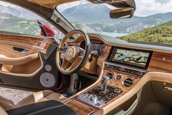 Bentley Continental GT interior