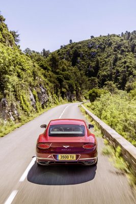 Bentley Continental GT Trasera