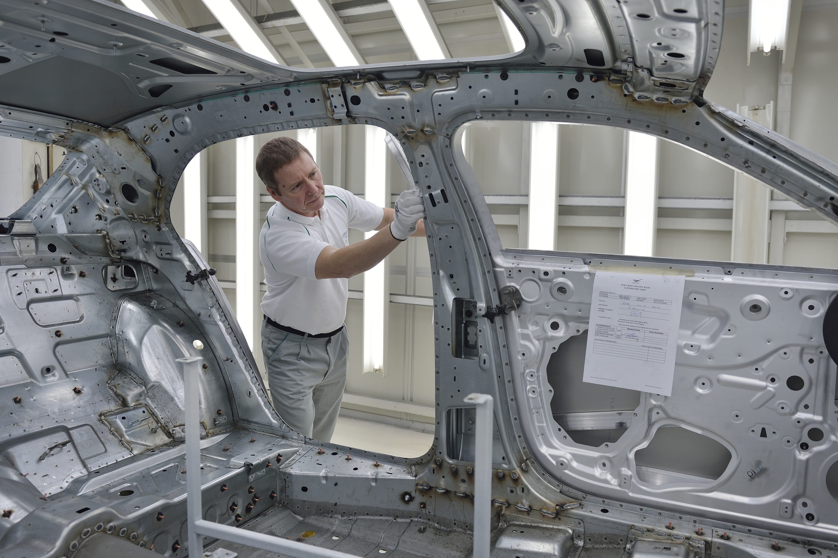 Bentley Factory - Body in White Facility