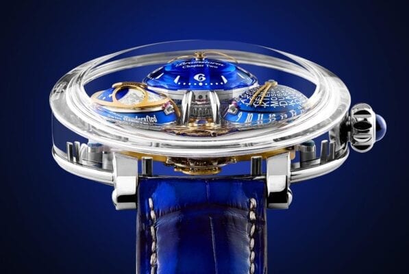 Bovet Recital 26 Brainstorm II frontal fondo azul