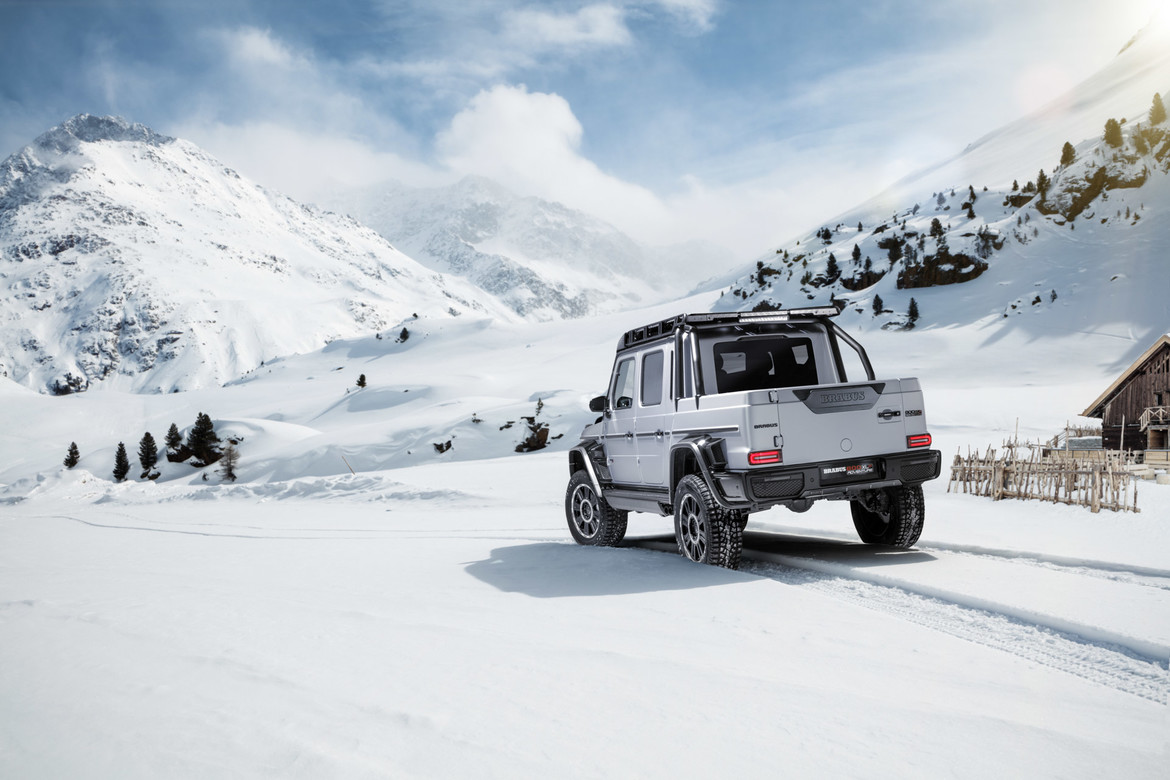 BRABUS 800 Adventure XLP: Goliath tiene nuevo juguete para la nieve