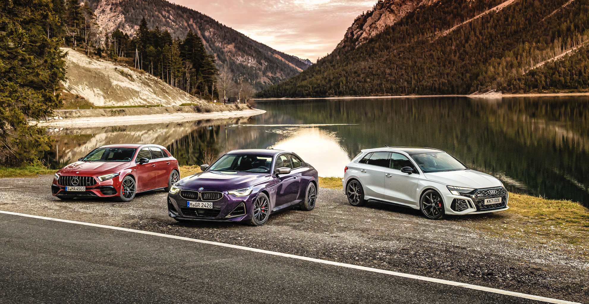 Gran comparativa. BMW M240i I Audi RS3 I Mercedes A 45 S