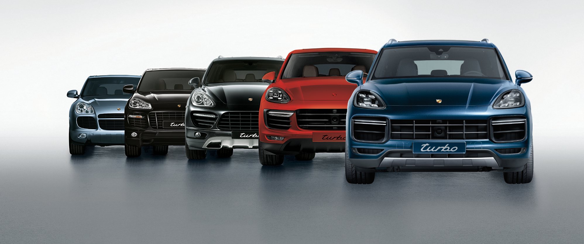 Todas las generaciones del Porsche Cayenne desde el 2002 hasta el 2022