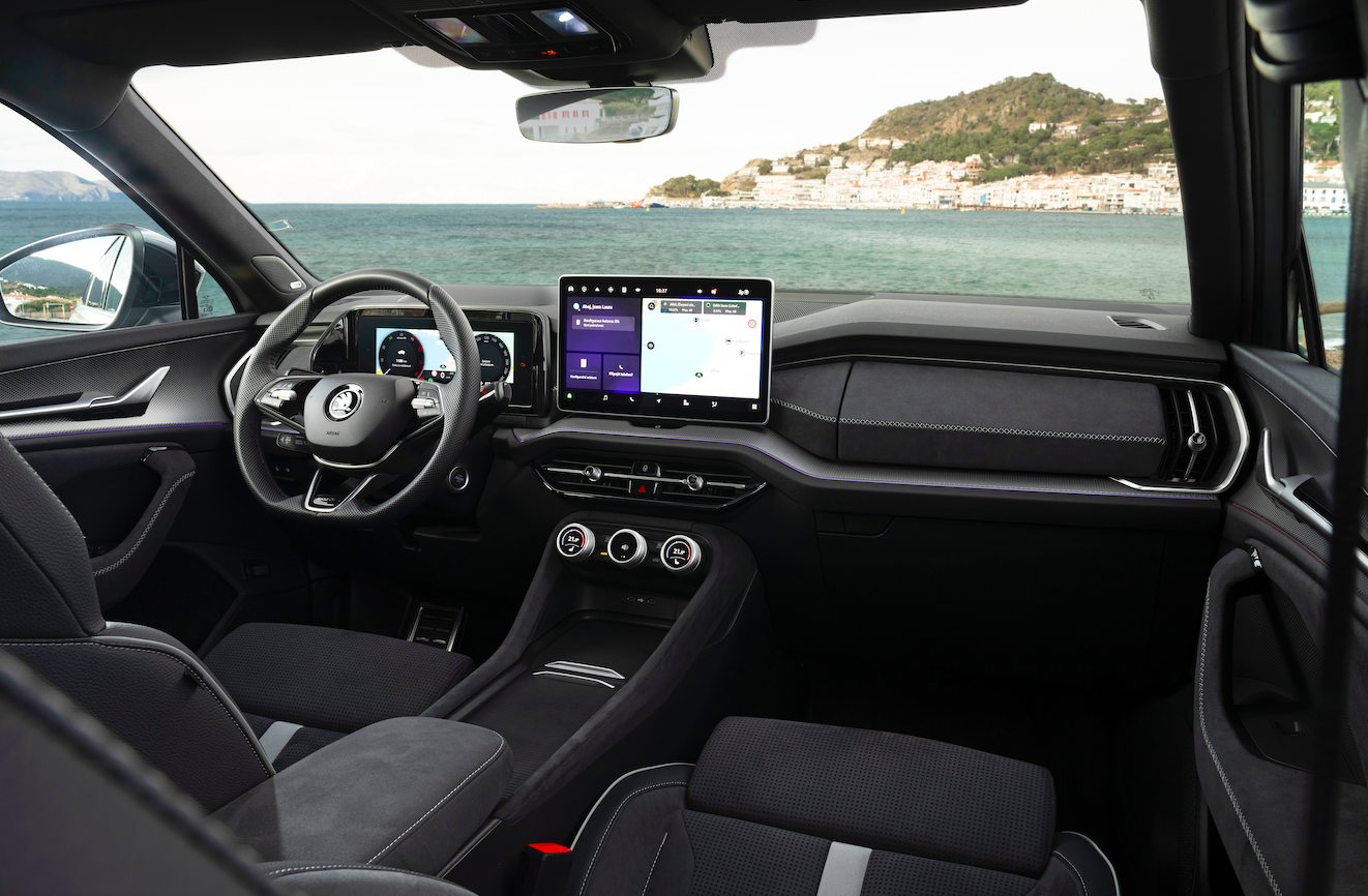 Interior del Skoda Kodiaq