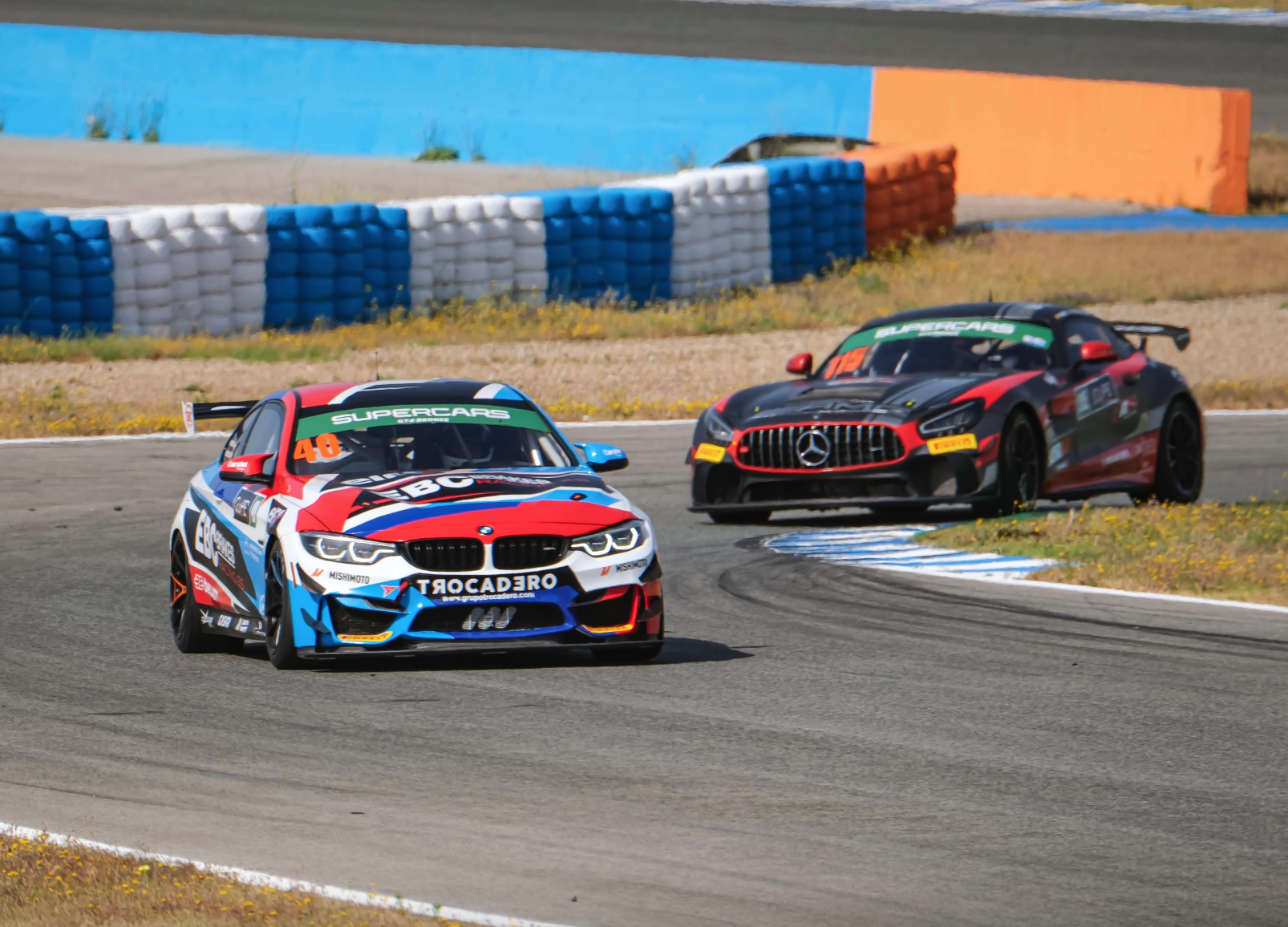 El BMW M4 GT4 en acción