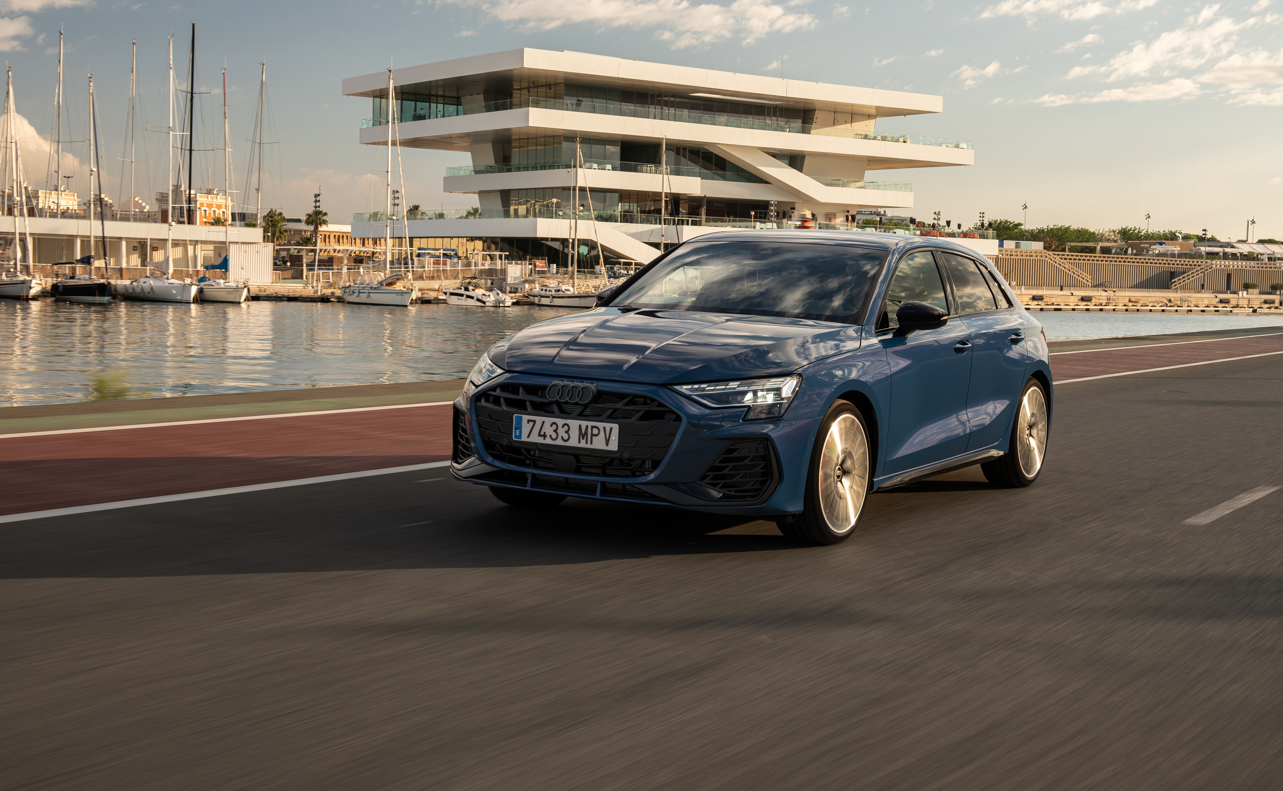 El paso por curva del Audi S3 es increíble