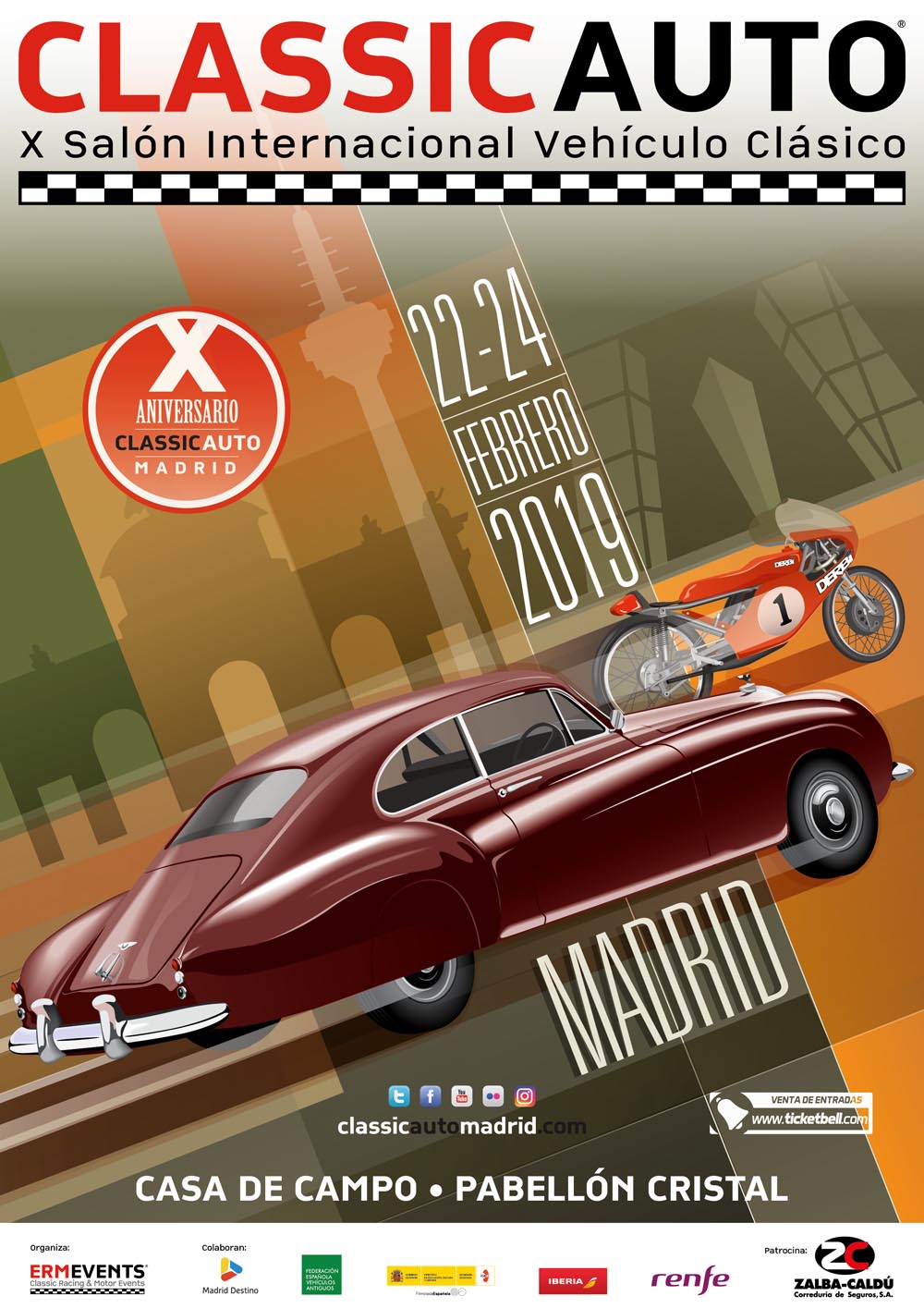 Llega ClassicAuto Madrid 2019 en su 10º aniversario del 22 al 24 de Febrero