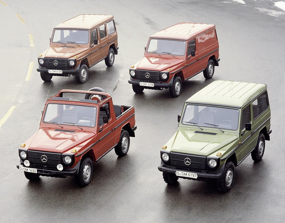 Mercedes-Benz Clase G: 40 años de historia y nueva versión en primavera