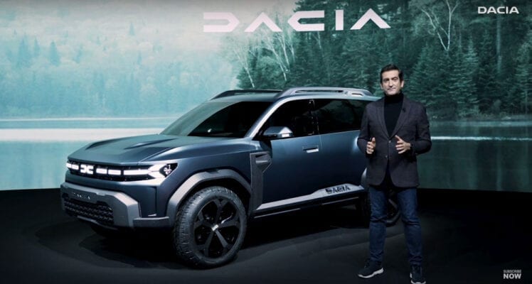 Dacia Bigster Concept diseñador