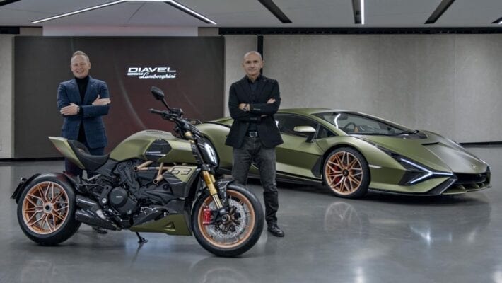 El Lamborghini Sián inspira la Ducati Diavel 1260 Lamborghini