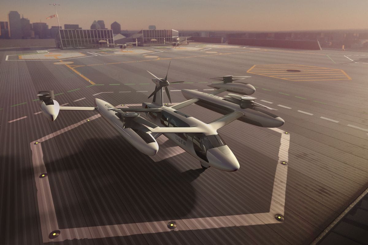 UBERAIR: así imagina la firma de transporte la movilidad urbana en el 2020