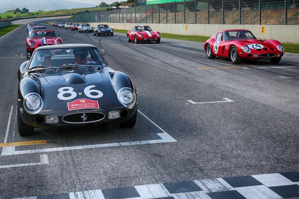 En el Ferrari 250 GTO Rally se reunieron los propietarios del automóvil más valioso del planeta