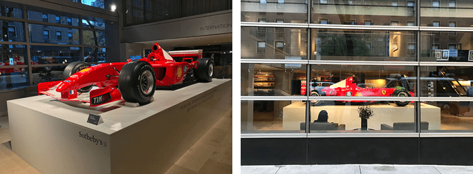 El Ferrari F1 de Schumacher de la temporada 2001, subastado por 6,3 millones de euros