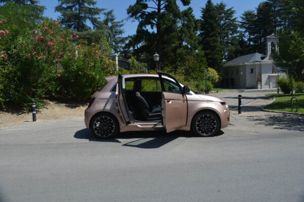 Prueba Fiat 500e Trepiuno